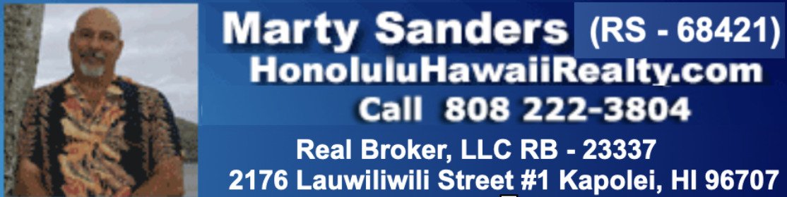 Marty Sanders (RA) Signature Homes Island Style Honolulu Hawaii 808-222-3804